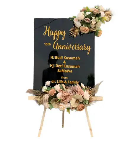 Papan Bunga Akrilik Pegirian